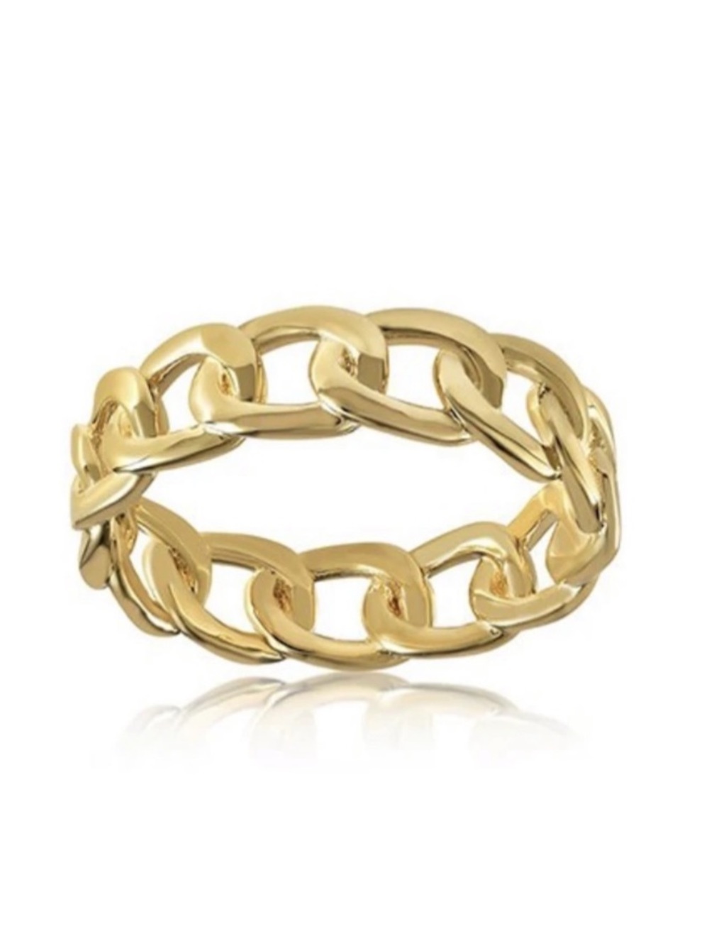 Gold Link Ring